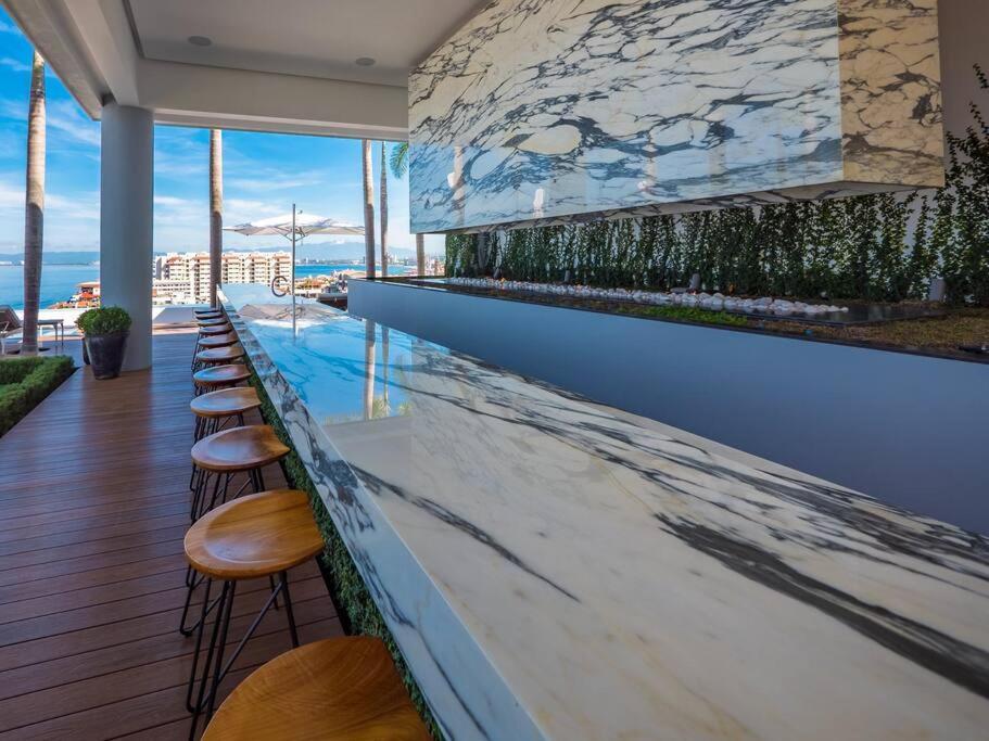 Luxury Oceanview Modern Condo Puerto Vallarta Exterior foto